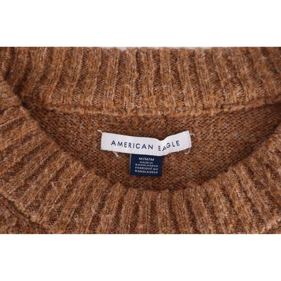 American Eagle Women's Brown Knit‎ Sweater Size Medium - Picture 5 of 13